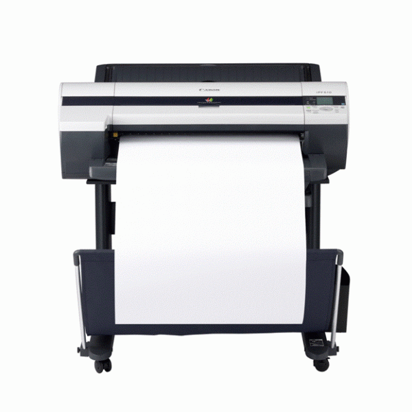 Плоттер Canon iPF610 24"/610mm, 5 colors(макс.объём-130мл), 2400x1200dpi, 256Mb, HP-GL/2, полистовая подача, USB/LAN 2159B003 2159B003