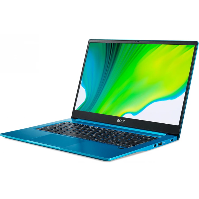 Ноутбук Acer SF314-59-792A Swift  14.0'' FHD(1920x1080) IPS nonGLARE/Intel Core i7-1165G7 2.80GHz Quad/16 GB+512GB SSD/Integrated/WiFi/BT/1 MP/Fingerprint/3cell/1,2 kg/W10/1Y/BLUE NX.A5QER.004 NX.A5QER.004