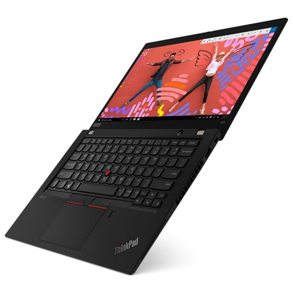 Ноутбук Lenovo ThinkPad X13 G1 Core i5 10210U 8Gb SSD256Gb Intel UHD Graphics 13.3" TN HD (1366x768) Free DOS black WiFi BT Cam () 20T3A07SCD 20T3A07SCD