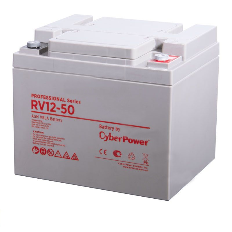 Батарея CyberPower Professional series RV 12-50 / 12V 50 Ah RV 12-50 RV 12-50