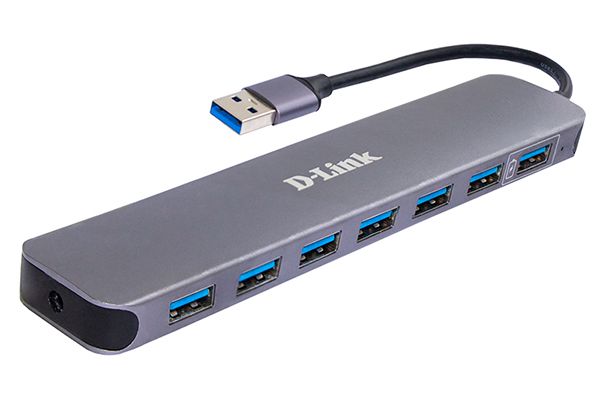 Концентратор D-Link 7-port USB3.0 Hub DUB-1370/B1A DUB-1370/B1A