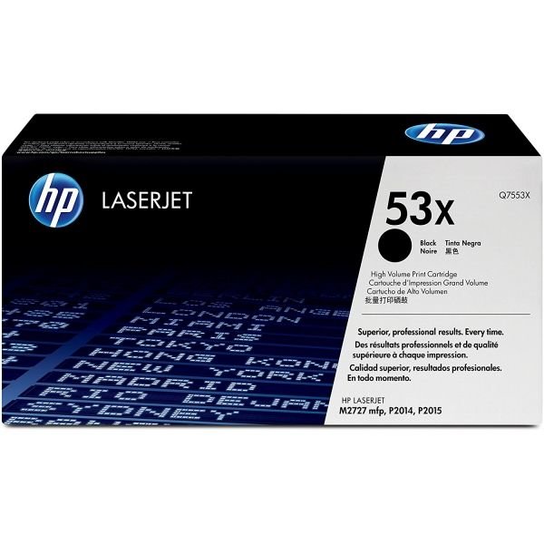 Картридж HP Q7553X (LJ P2015)  7000 страниц, черный Q7553X #2