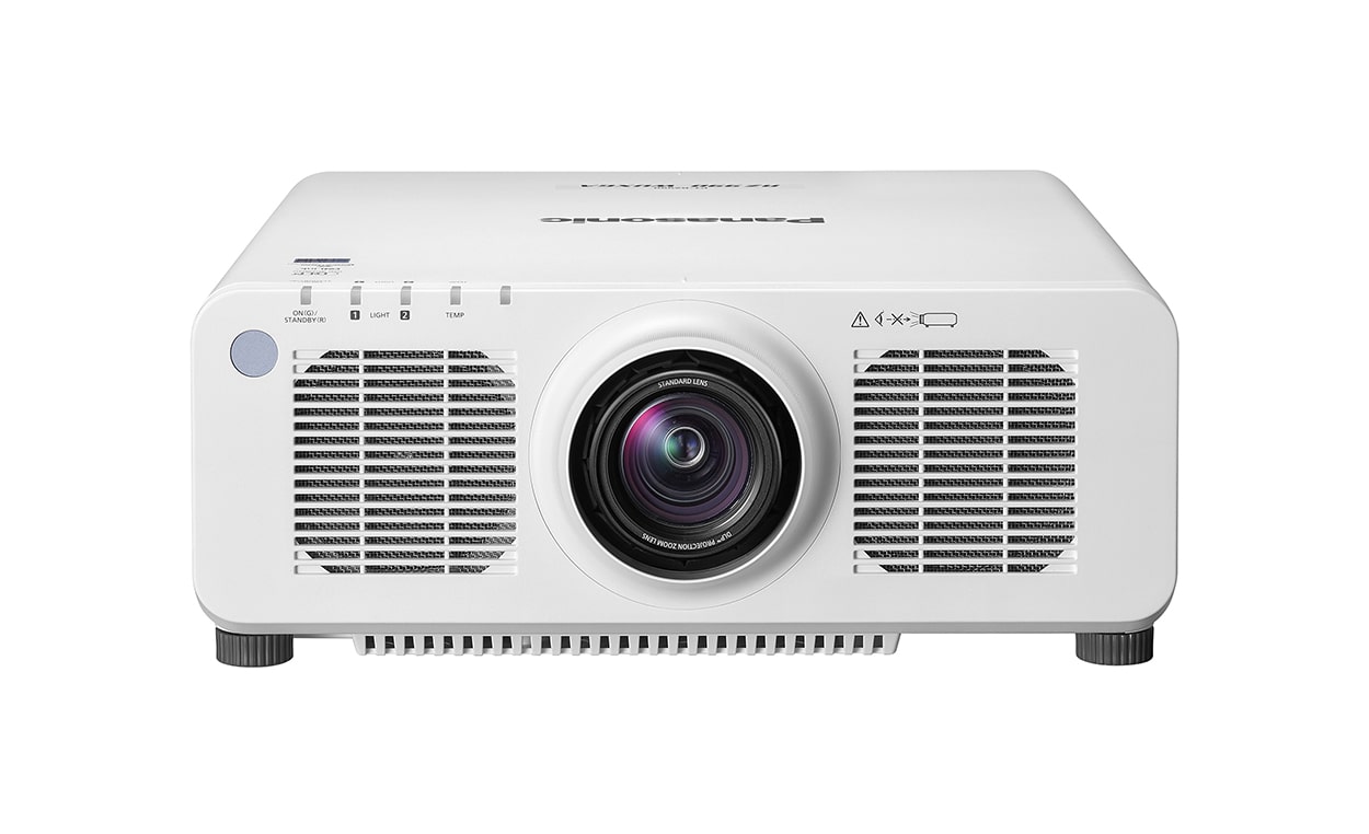 Проектор Panasonic PT-RZ990W Лазерный проектор Panasonic PT-RZ990W DLP,10000 Center, 9400 Lm,WUXGA(1920x1200);10000:1;16:10;TR 1.71-2.41:1;HDMI IN*1;DVI-D IN*1;SDI IN*1;RGB1 IN-BNCx5;RGB2 IN x1 D-sub15pin;RS232 x2;RemoteIN x2;RemoteOut x1;LAN RJ45 x1 PT-RZ990W