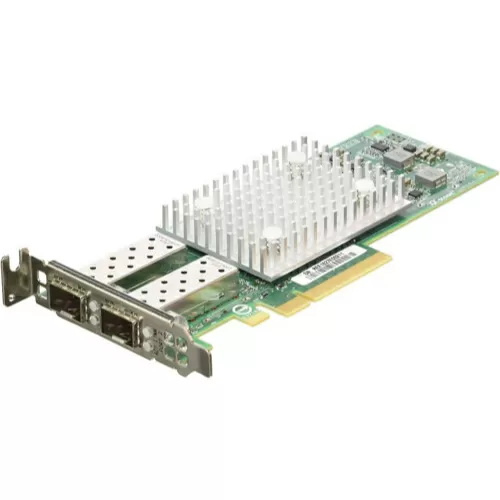 Сетевой адаптер Dell EMC QLogic 41162 FastLinQ Dual Port 10Gb Base-T Server Adapter - Kit, Low Profile. PCIE 540-BBZN 540-BBZN