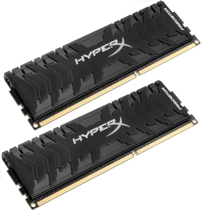 Модуль памяти Kingston DDR4 DIMM 32GB Kit 2x16Gb 32 {PC4-24000, 3000MHz, CL15, HyperX Predator} HX430C15PB3K2/32 HX430C15PB3K2/32