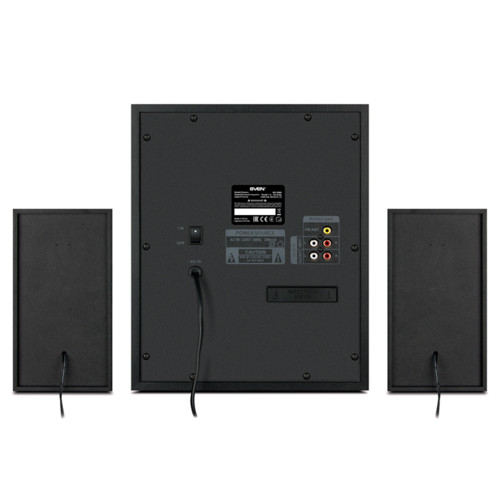 Акустическая система Sven АС MS-2080, черный (70 Вт, Bluetooth, пульт, дисплей, FM, USB, SD) SV-018771 SV-018771 #1