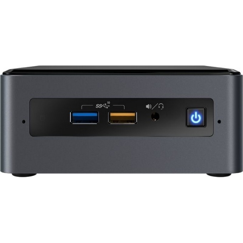 Неттоп Intel BOXNUC8i5BEHFA2 Nettop NUC, Core i5 8259U, 3.8GHz, 4 Gb DDR4-2400 SODIMM pre-installed (up to 32Gb max), VGA Iris Plus Graphics 655 (USB-C(DP1.2)+HDMI 2.0), 4xUSB3.1, 1x16Gb m.2 SSD (Optane), 1x1TB SATA3 2.5HDD, GBL, WiFi+BT, microSDXC,  BOXNUC8i5BEHFA2