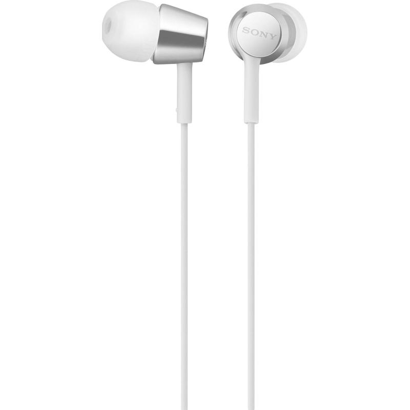 Наушники Sony внутриканальные 5-24000Гц 1.2м gold 3.5мм 103дБ белые MDREX155W.E MDREX155W.E
