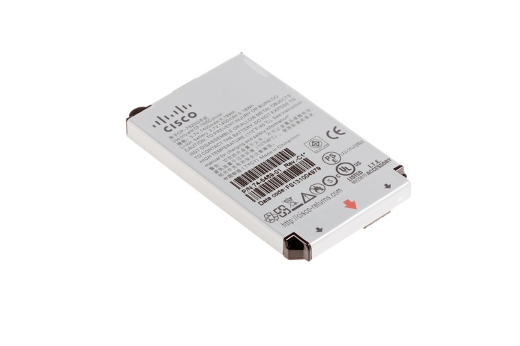 Батарея Cisco CP-BATT-7925G-STD= 7925G Battery, Standard CP-BATT-7925G-STD=