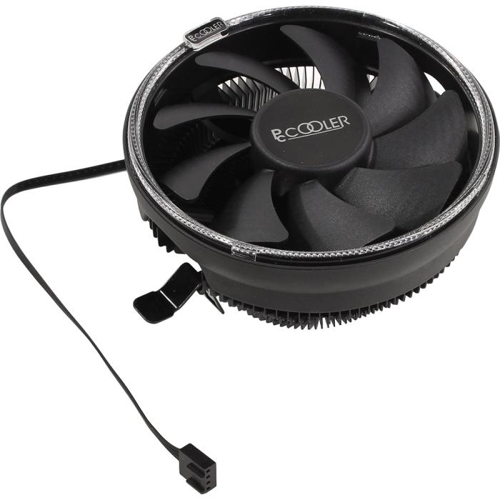 Вентилятор PCCooler S775/115X/AM2/2+/AM3/3+/AM4/FM1/FM2/2+ (TDP 92W, вент-р 120мм с PWM, Blue LED FAN, 1000-1800RPM, 26.5dBa) Retail Color Box E126MB E126MB