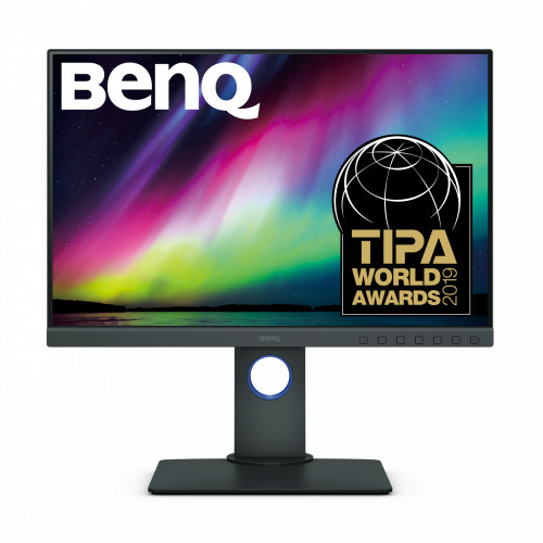 Монитор BenQ 24,1" SW240 IPS 16:10 1920x1200 5ms 99.5% Adobe RGB ,10bit panel, Delta E<= 2 ( avg), 178/178 20M:1 DVI-DL HDMI DP 3*USB3.0 Card reader 14bit 3D-LUT HAS Pivot Tilt Black 9H.LH2LB.QPE 9H.LH2LB.QPE