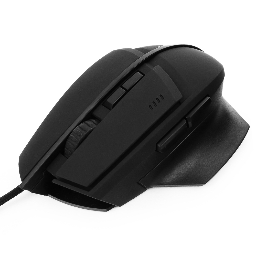 Мышь Гарнизон игровая , "Альтаир", код "Survarium", USB, чип Х3, черн., софт тач, 2400 DPI, 6 кн.+колесо-кнопка GM-740G GM-740G