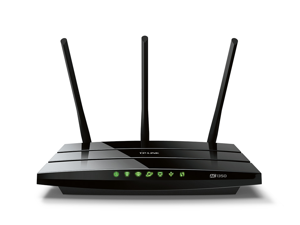 Маршрутизатор TP-Link AC1350 867ac+450n, 802.11ac/a/b/g/n, 1Db WAN+4Gb LAN, 1*USB 2.0, 802.1Q TAG VLAN для услуги IPTV. Archer C59 Archer C59