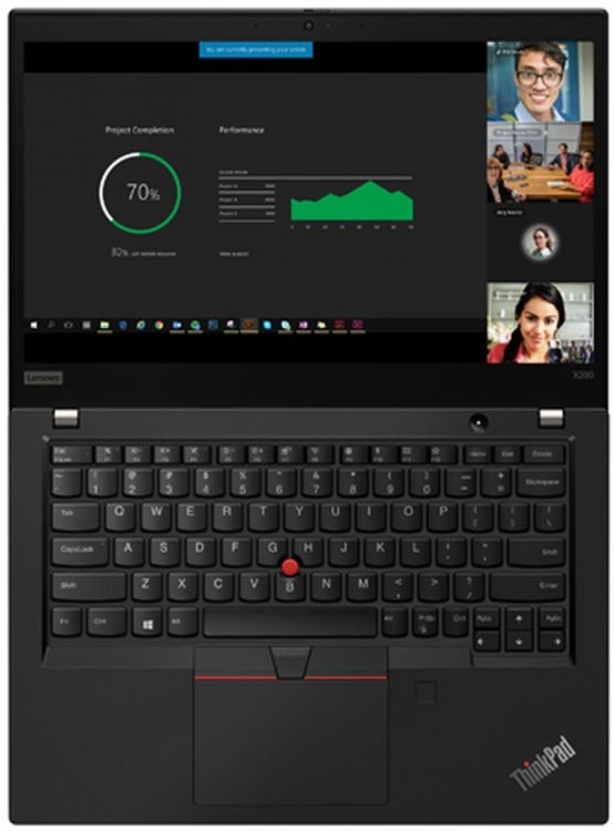 Ноутбук Lenovo ThinkPad X390 13.3FHD_IPS_AG_300N/ CORE_I5-8265U_1.6G_4C_MB/ 16GB(8X16GBX16)_DDR4_2400/ 512GB_QLC+32GB_OPTANE_M.2_2280/ / INTEGRATED_GRAPHICS/ IR&HD_CAMERA_W/MIC/ KYB_RUS/ нет/ W10_PRO/ BLACK 20Q0005YRT 20Q0005YRT
