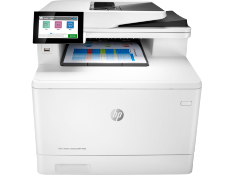 Принтер HP Color LaserJet Enterprise MFP M480f (p/c/s/f, A4, 600x600 dpi, 27(27)ppm, 2Gb, 2trays 50+250, ADF 50, Duplex, USB/GigEth, 1y warr, cart. in box B 2400, CMY 2100, drivers/software not included) 3QA55A 3QA55A