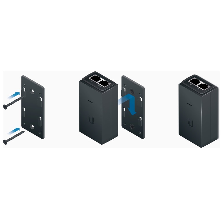 Блок питания Ubiquiti Carrier POE Adapter 24V 0,5A (UBI-POE-24-5) UBI-POE-24-5