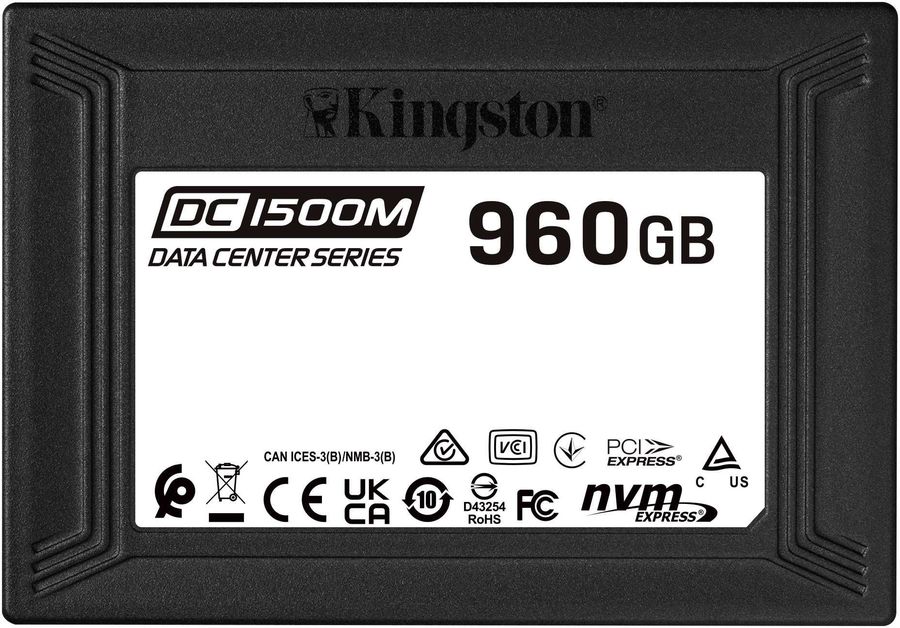 Твердотельный накопитель Kingston PCI-E 3.0 960Gb SEDC1500M/960G DC1500M 2.5" 1.6 DWPD SEDC1500M/960G SEDC1500M/960G