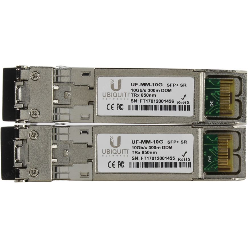 Модуль Ubiquiti UF-MM-10G-20 Модуль SFP+, U Fiber, Multi-Mode Module, 10G, 20-Pack (комплект 20 шт.) UF-MM-10G-20 UF-MM-10G-20