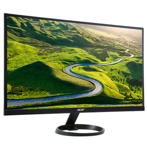 Монитор Acer 21.5" R221Qbmid черный IPS LED 16:9 DVI HDMI M/M матовая 250cd 178гр/178гр 1920x1080 D-Sub FHD 2.3кг UM.WR1EE.001 UM.WR1EE.001