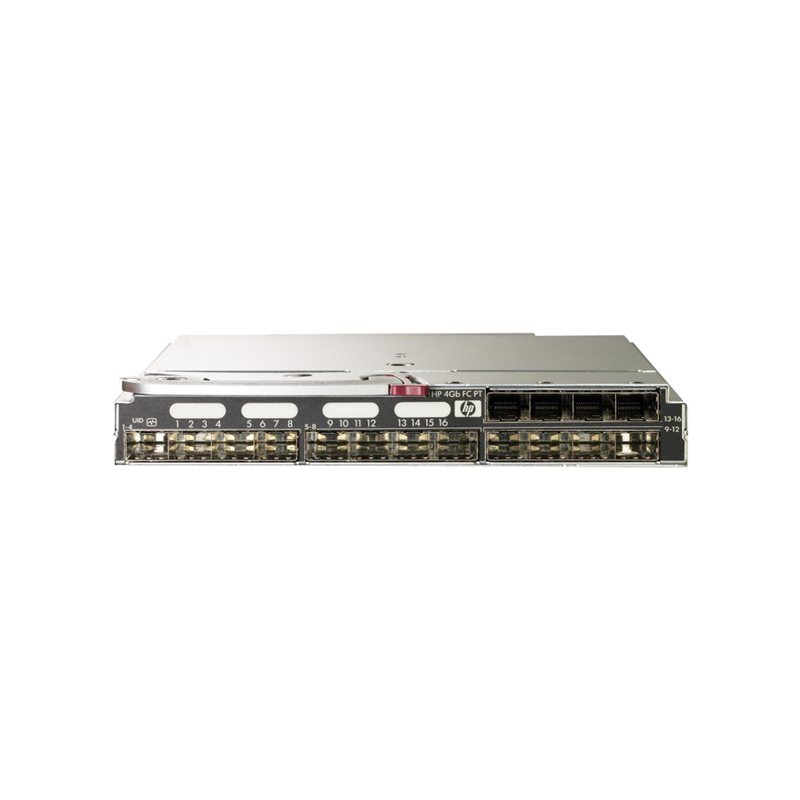 Контроллер HPE Fibre Channel 16port 4GB FC Pass-thru Module for c-Class BladeSystem (incl 16 SW SFPs with LC connectors) 403626-B21 403626-B21