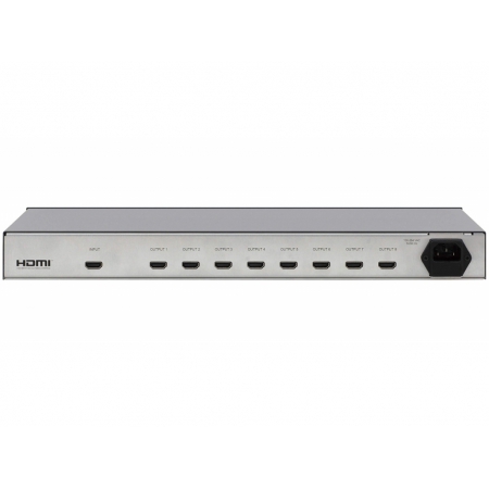 Усилитель-распределитель Kramer Electronics VM-28H 19" Rack 1:8 HDMI с коммутатором 2х1 11-70753020 11-70753020