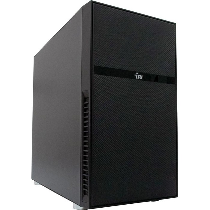 Персональный компьютер iRU Office 510B5GM MT i7 11700 (2.5) 16Gb SSD480Gb UHDG 750 Windows 10 Professional 64 GbitEth 500W черный 1621753 1621753