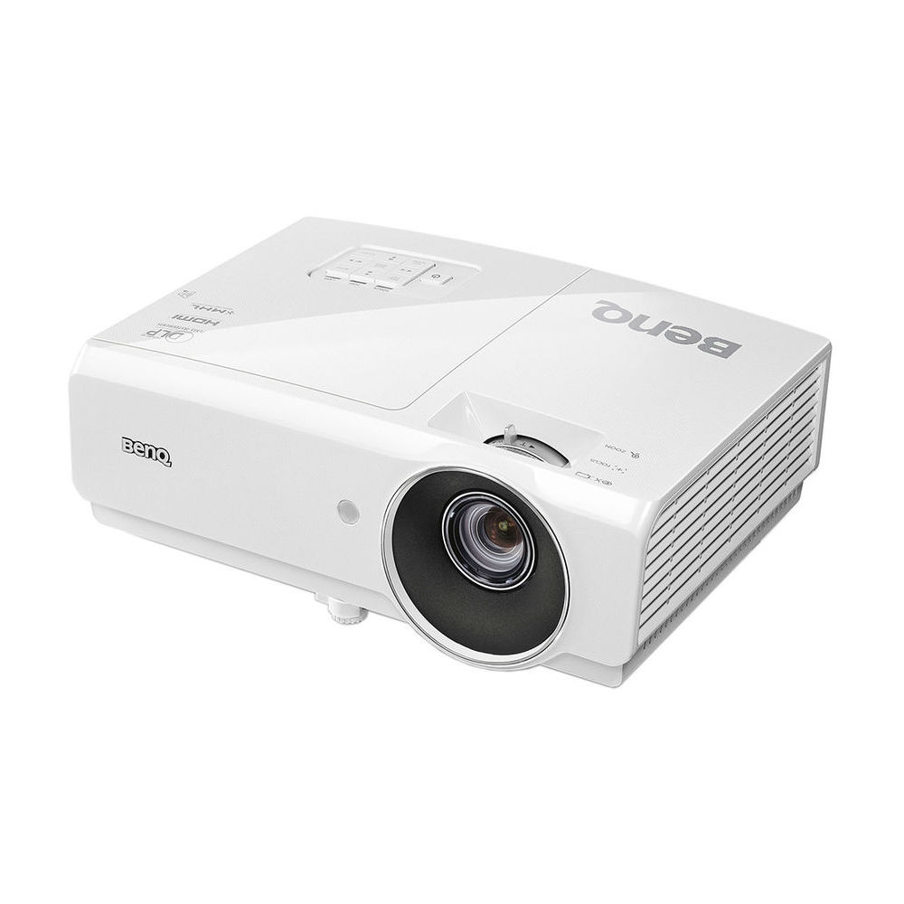 Проектор BenQ MH741 DLP, 3D, 1920x1080 (Full HD), 4000 лм, 10000:1, белый 9H.JEA77.24E 9H.JEA77.24E