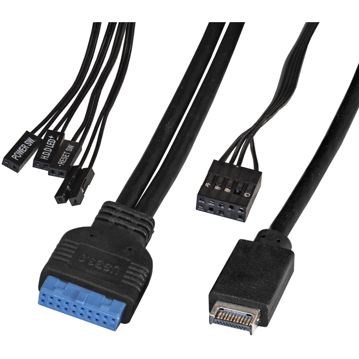 Корпус Exegate Miditower XP-332UC-XP600 (ATX, XP600 с вент. 12см, 2*USB3.0+1*TypeC, аудио, черный) EX287376RUS EX287376RUS