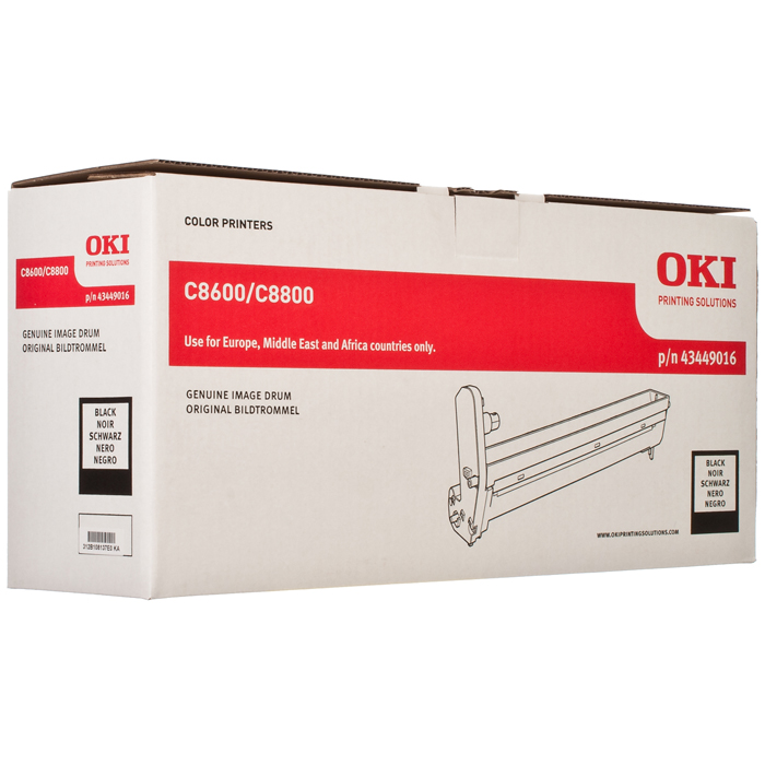 Барабан Oki C8600/8800  черный (20K)  43449016 43449016 #1
