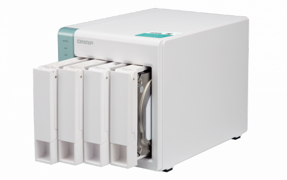 Сетевой RAID-накопитель QNAP настольное исполнение 4BAY NO, (Celeron N3060 1.6GHz,DDR3L 4096 Мб TS-451A-2G TS-451A-2G