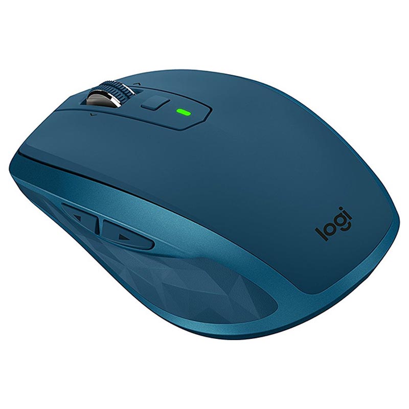 Мышь Logitech MX Anywhere 2S MIDNIGHT TEAL бирюзовая, 200-4000 dpi, Bluetooth, 2.4 GHz/USB-ресивер (Logitech Unifying®), 7 кнопок, перезаряжаемая литий-полимерная батарея (500 мА·ч) 910-005154 910-005154 #4