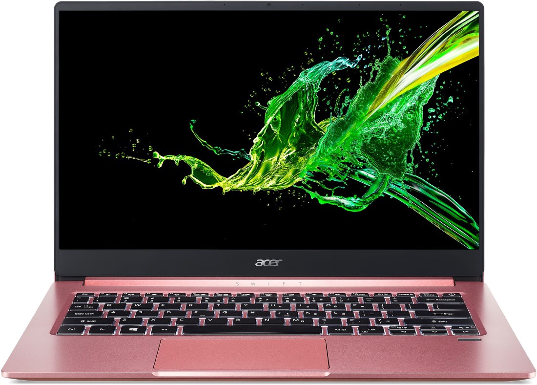 Ультрабук Acer Swift 3 SF314-57-779V Core i7 1065G7/16Gb/SSD1Tb/Intel UHD Graphics/14"/IPS/FHD (1920x1080)/Windows 10/pink/WiFi/BT/Cam NX.HJMER.002 NX.HJMER.002
