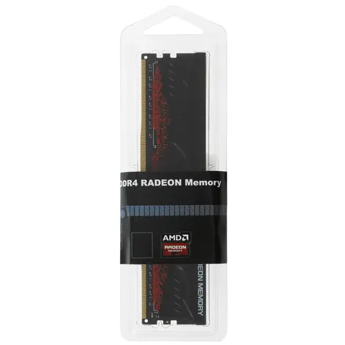 Модуль памяти AMD Radeon R9 Gamer Series 4GB DDR4 DIMM 3200MHz PC25600 Non-ECC, 16-18-18-38 CL16, 1.35V, Heat Shield, RTL R9S44G3206U1S R9S44G3206U1S