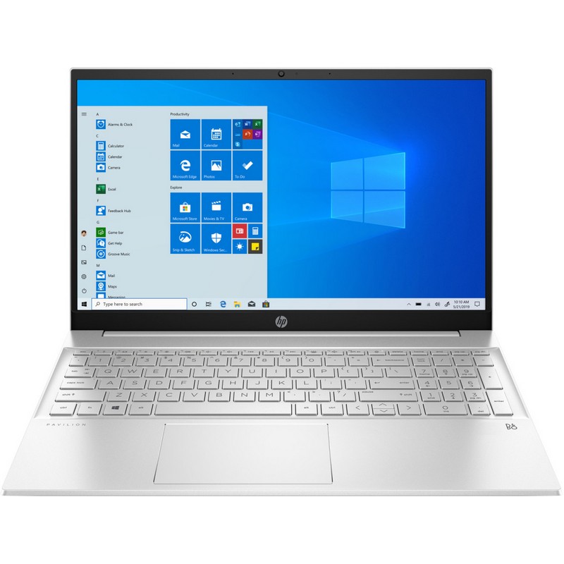 Ноутбук HP Pavilion 15-eg0125ur 15.6"(1920x1080 IPS)/Intel Core i5 1135G7(2.4Ghz)/8192Mb/512PCISSDGb/noDVD/Int:Intel Iris Xe/Cam/BT/WiFi/45WHr/war 1y/Natural Silver/W10 + fingerprint 4E1C1EA 4E1C1EA