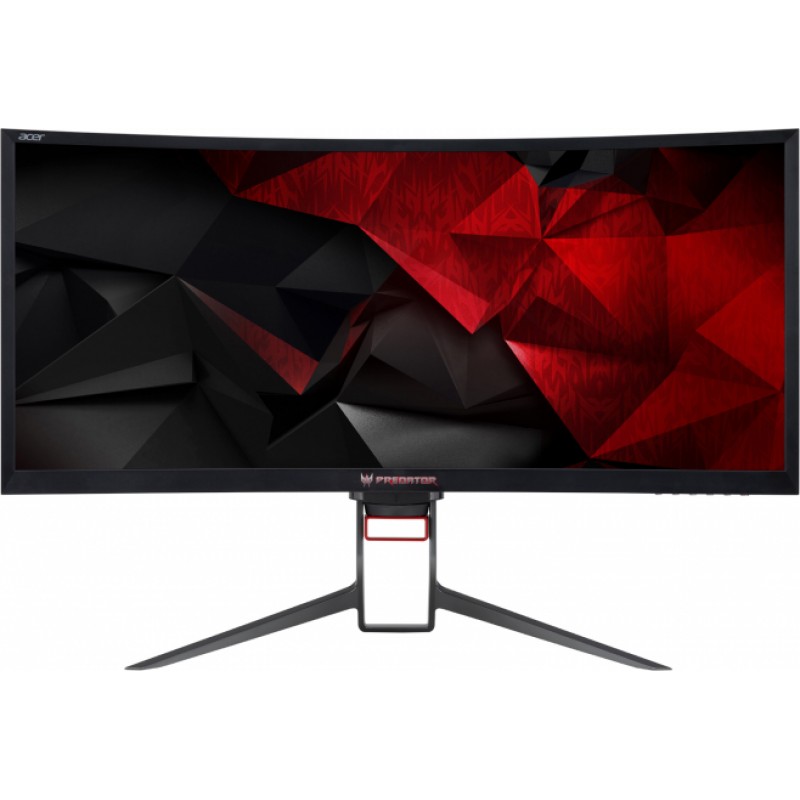 Монитор Acer 35" Z35P Black/Red (VA, LED, Wide, 3440x1440, 100Hz, 4ms, 178°/178°, 300 cd/m, 100,000,000:1, +DP, UM.CZ1EE.P01 UM.CZ1EE.P01