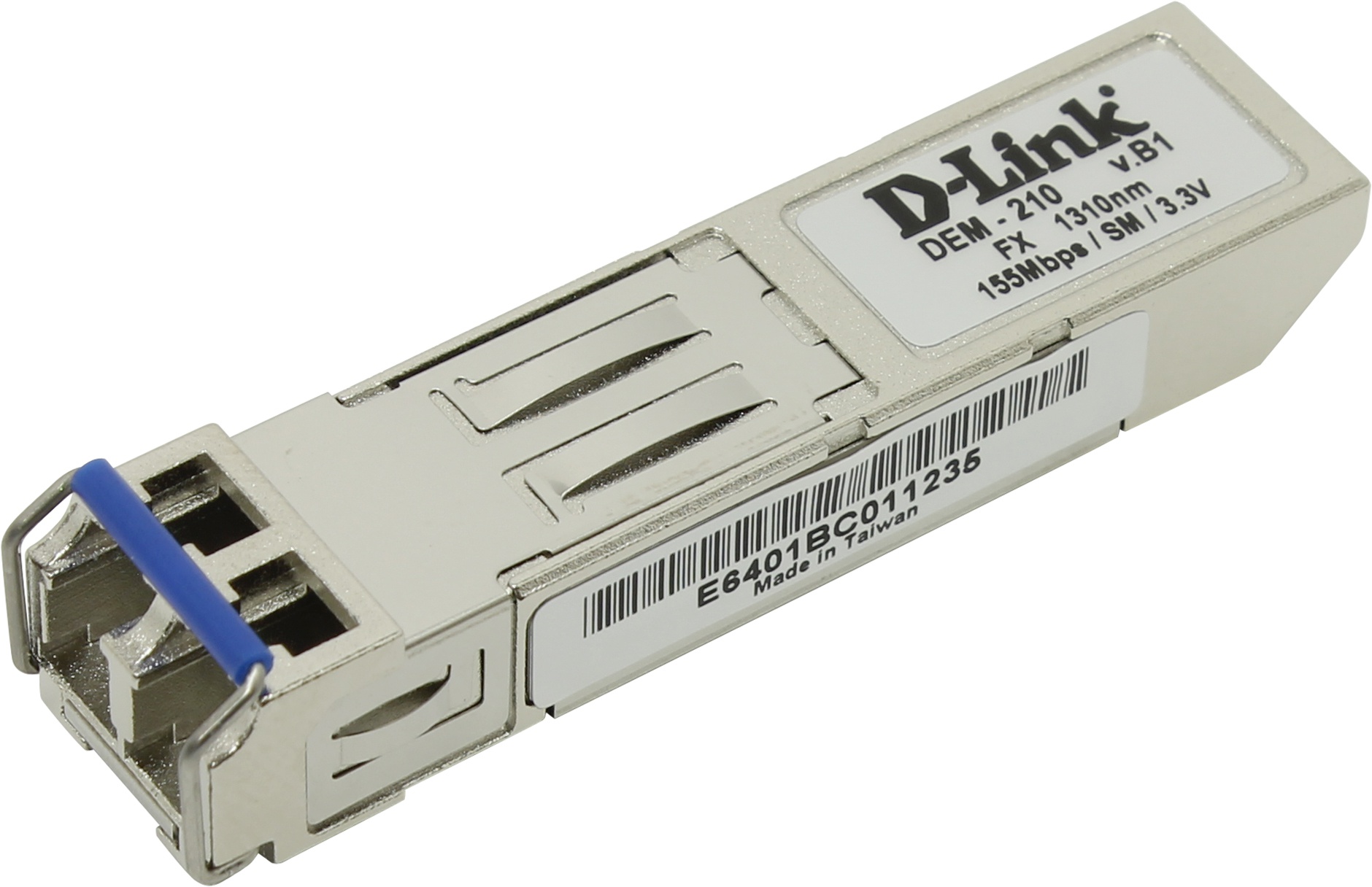 Трансивер D-Link SFP Transceiver with 1 100Base-FX port DEM-210/B1A DEM-210/B1A