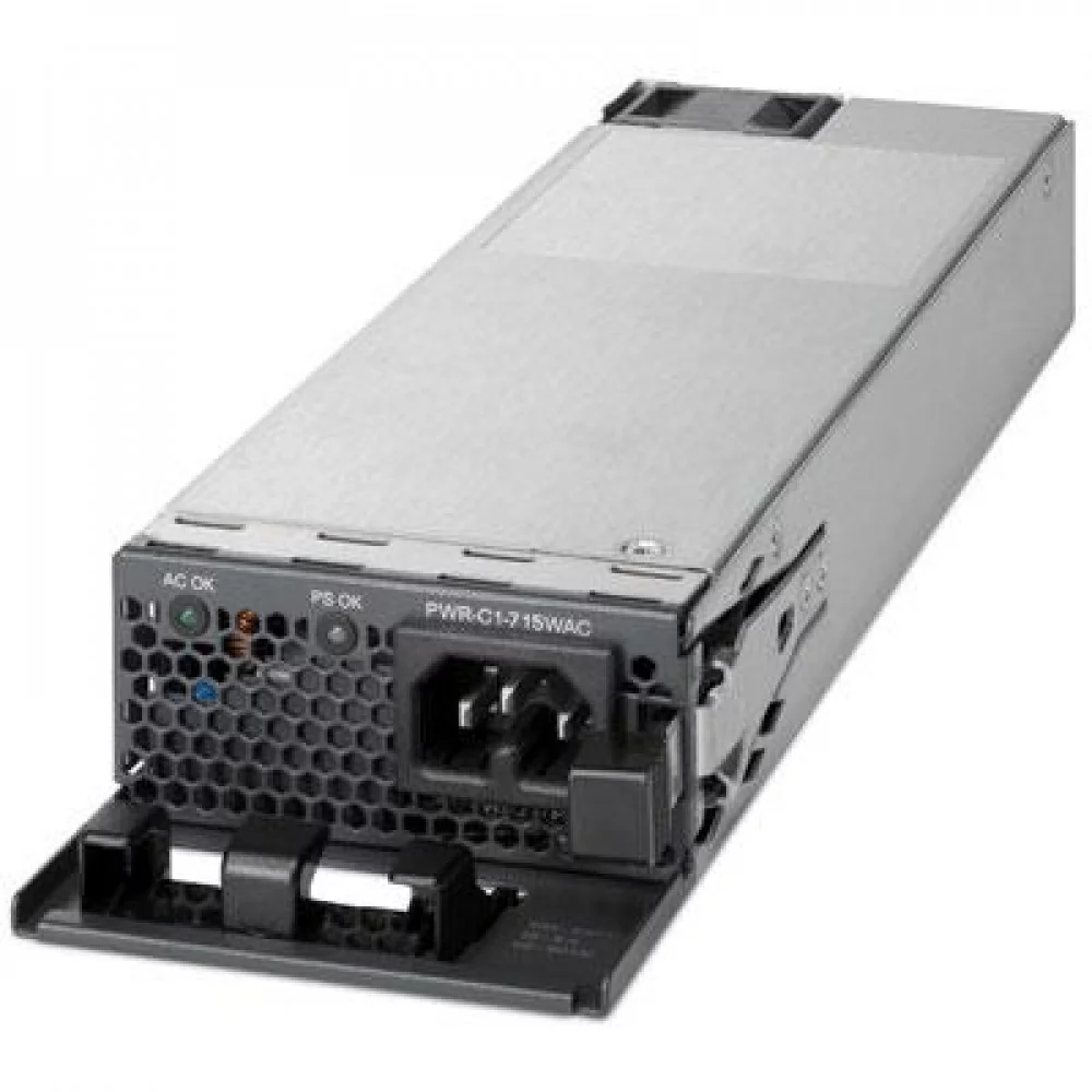Блок питания Cisco  715W AC 80+ platinum Config 1 Secondary Power Supply PWR-C1-715WAC-P/2 PWR-C1-715WAC-P/2