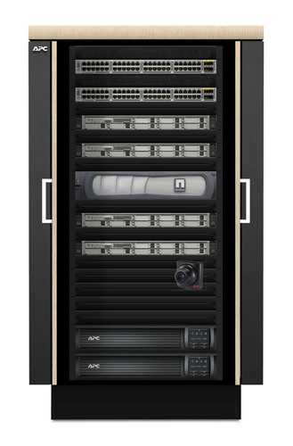 Шкаф APC защищенный звукоизолированный NetShelter CX 24U («компактный серверный зал»), международная версия AR4024IA AR4024IA #2