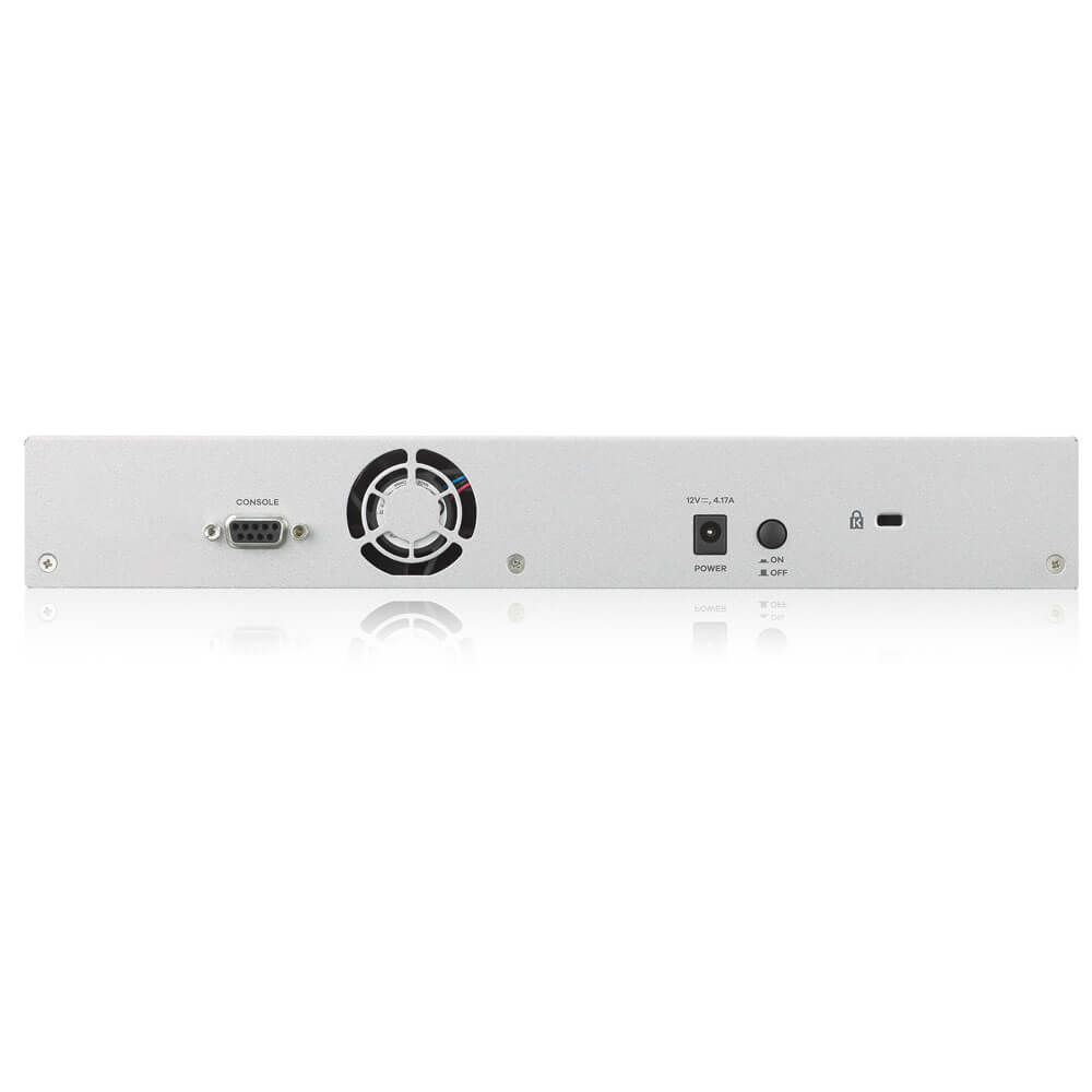 Межсетевой экран ZYXEL VPN Firewall Appliance 7 GE Copper/1 SFP, 3000 Mbit/S Firewall Throughput, 300 Ipsec VPN Tunnels VPN300-EU0101F VPN300-EU0101F