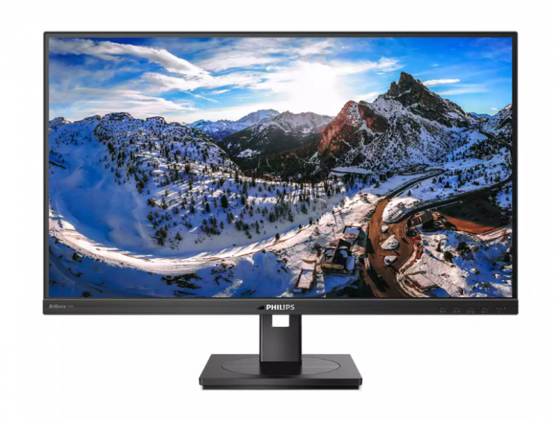 Монитор Philips 27" 279P1 4K 3840x2160 60Гц IPS W-LED 16:9 4ms 2*HDMI DP 1xUSB-C/4xUSB 3.2 RJ45 50M:1 1000:1 178/178 350cd HAS Pivot Tilt Swivel Speakers Black  279P1/01 279P1/01