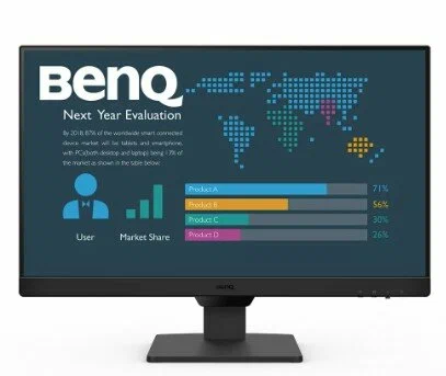 Монитор BENQ  23.8'', 1920x1080, IPS, 100Hz, 20M:1, 250cd, 5ms, 2*HDMI, DP, Speakers, Flicker-free;Low Blue Light, 3Y, Black  BL2490 BL2490