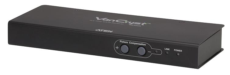 Удлинитель ATEN VGA/SVGA+AUDIO, 200 м., 1xUTP Cat5e, HD-DB15+MINIJACK+RJ45, Female, без шнуров, Б.П.220> 5.3V VE300R-AT-G VE300R-AT-G