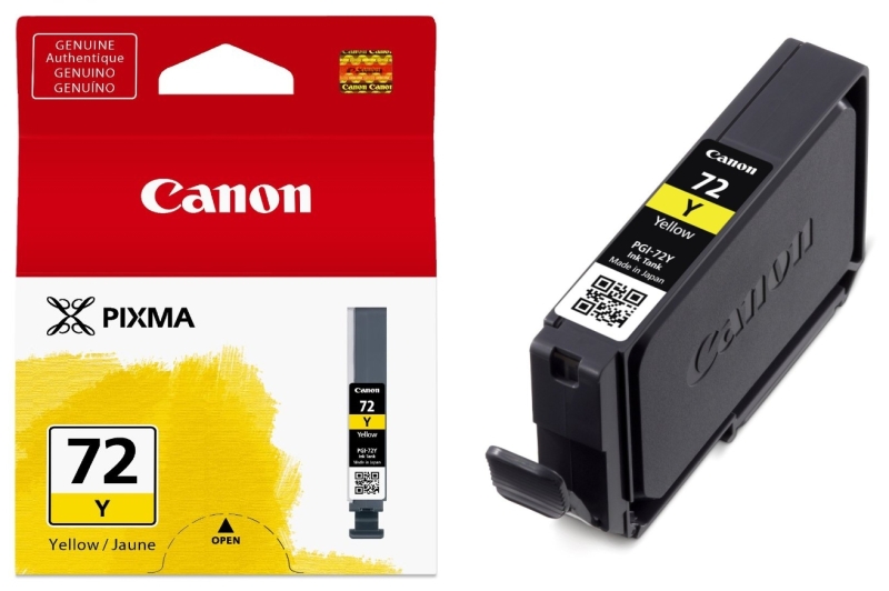 Картридж струйный Canon PGI-72 желтый Y для PIXMA PRO-10 6406B001 6406B001