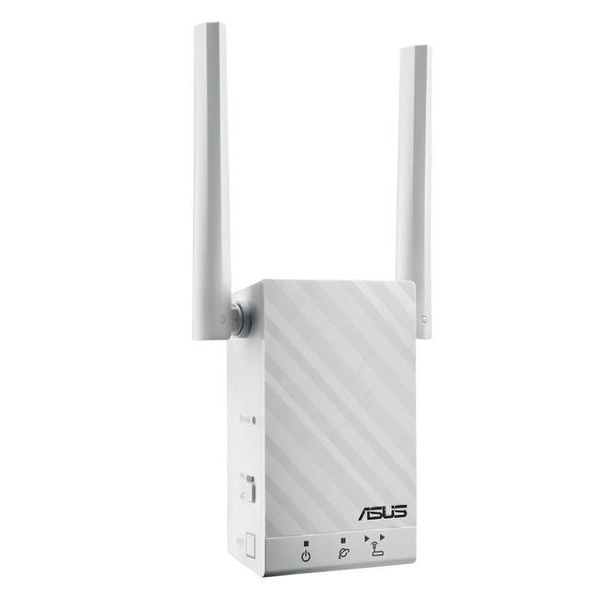Репитер Asus RP-AC55 // WI-FI репитер, 802.11n + 802.11 ac, до 300 + 867Мбит/c, 2,4 + 5 гГц, GBT LAN ; 90IG03Z1-BN3R00 RP-AC55 RP-AC55