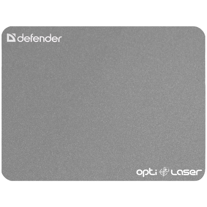 Коврик для мыши Defender пластиковый Silver opti-laser 220х180х0.4 (50410) 50410 #6