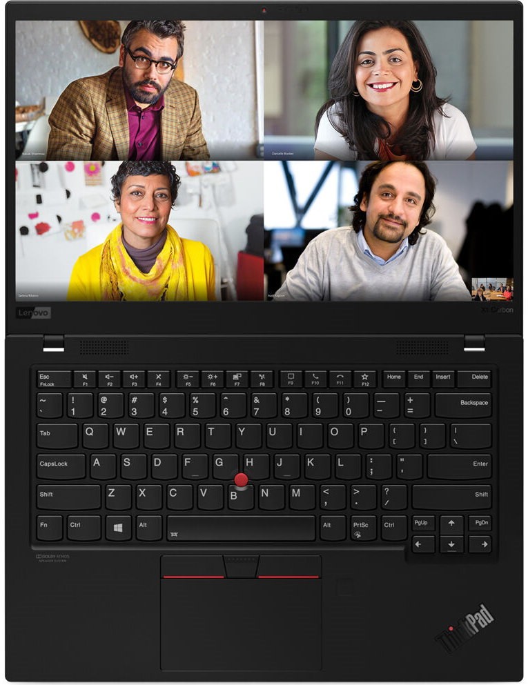 Ультрабук Lenovo ThinkPad Ultrabook X1 Carbon Gen 8T 14" FHD (1920x1080) AG 400N, i5-10210U 1.6G, 16GB LP3 2133, 512GB SSD M.2, Intel UHD, WiFI,BT, 4G-LTE, FPR, IR Cam, 65W USB-C, 4cell 51Wh, Win 10 Pro, 3Y CI, 1.09kg 20U90004RT 20U90004RT