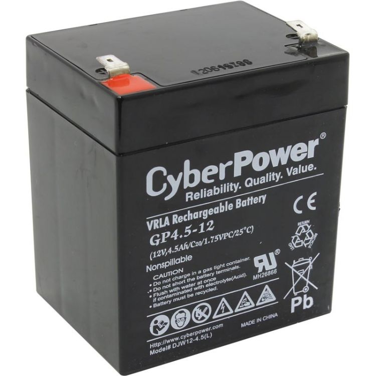 Батарея CyberPower 12V4.5Ah GP4.5-12 GP4.5-12