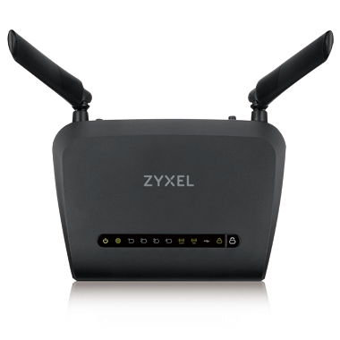 Двухдиапазонная система ZYXEL Wi-Fi NBG6617, AC1300, AC Wave 2, MU-MIMO, 802.11a/b/g/n/ac (400+867 Мбит/с), 1xWAN GE, 4xLAN GE NBG6617-EU0101F NBG6617-EU0101F