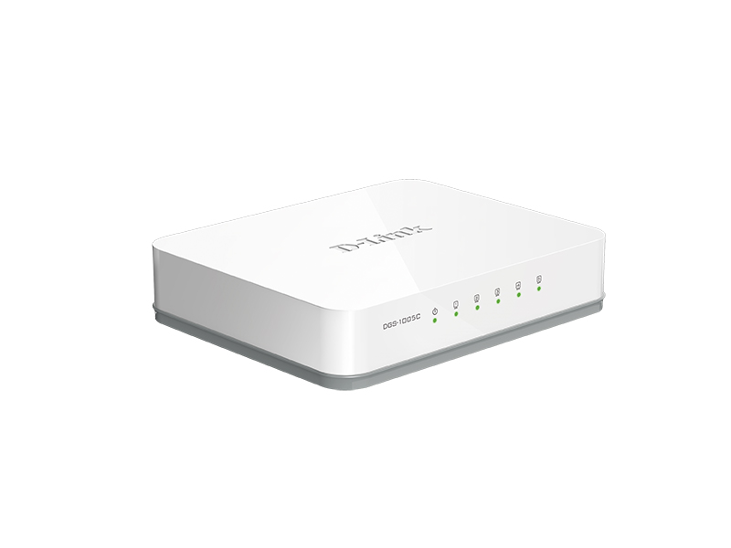 НеИсп. Коммутатор D-Link неуправляемый настольный 5x10/100/1000BASE-T DGS-1005C НеИсп. DGS-1005C