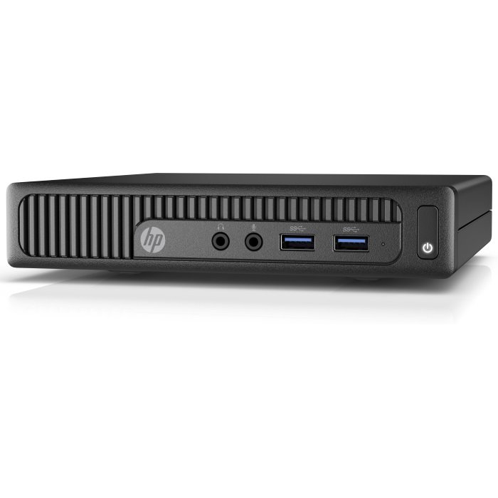 Персональный компьютер HP 260 G2, Intel Celeron 3855U, DDR4 4Гб, 128Гб(SSD), Intel HD Graphics 510, Windows 10, черный 3KU81ES 3KU81ES